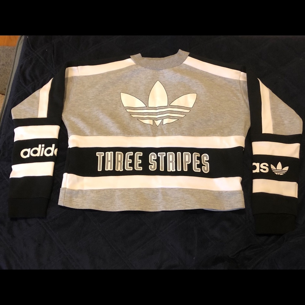 Adidas cropped sweatshirt